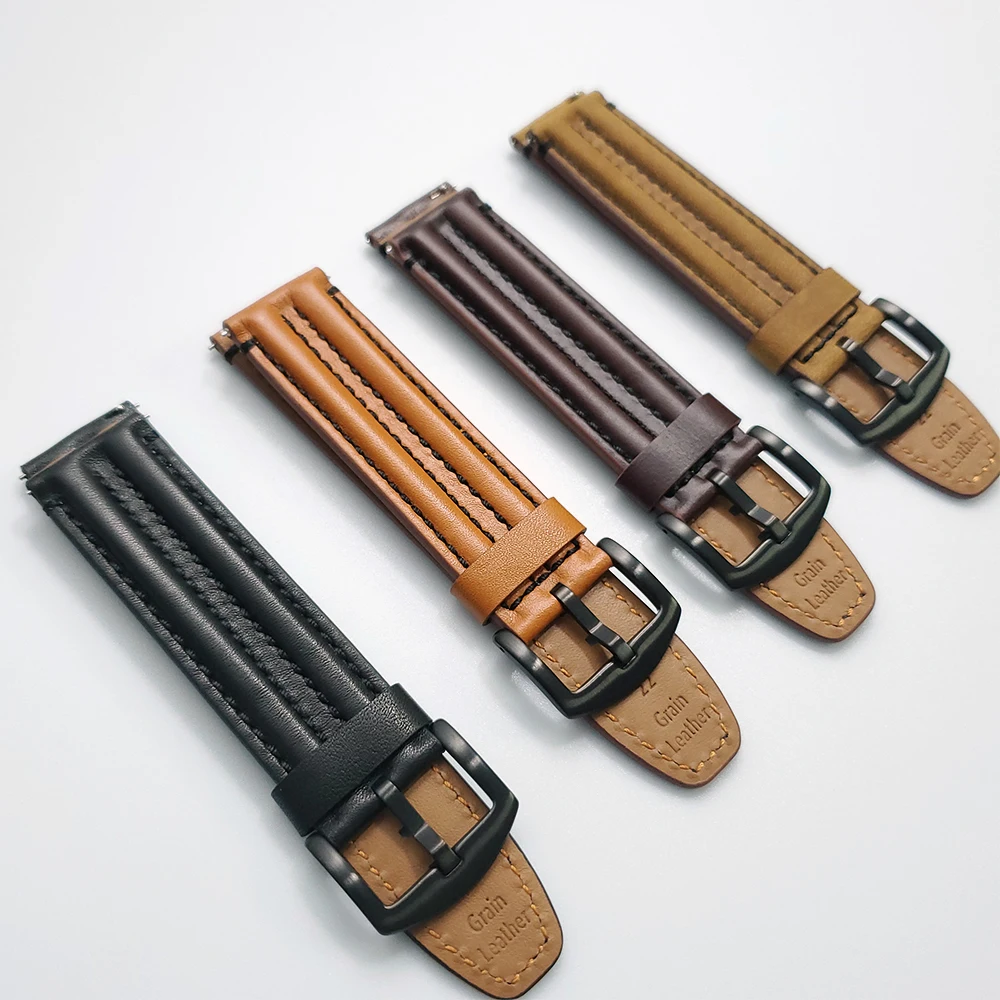 

Ремешок из натуральной кожи для Fossil, мужской спортивный браслет для Fossil Gen 5 Carlyle HR/Julianna/Garrett, ремешок для умных часов, ремешок для часов