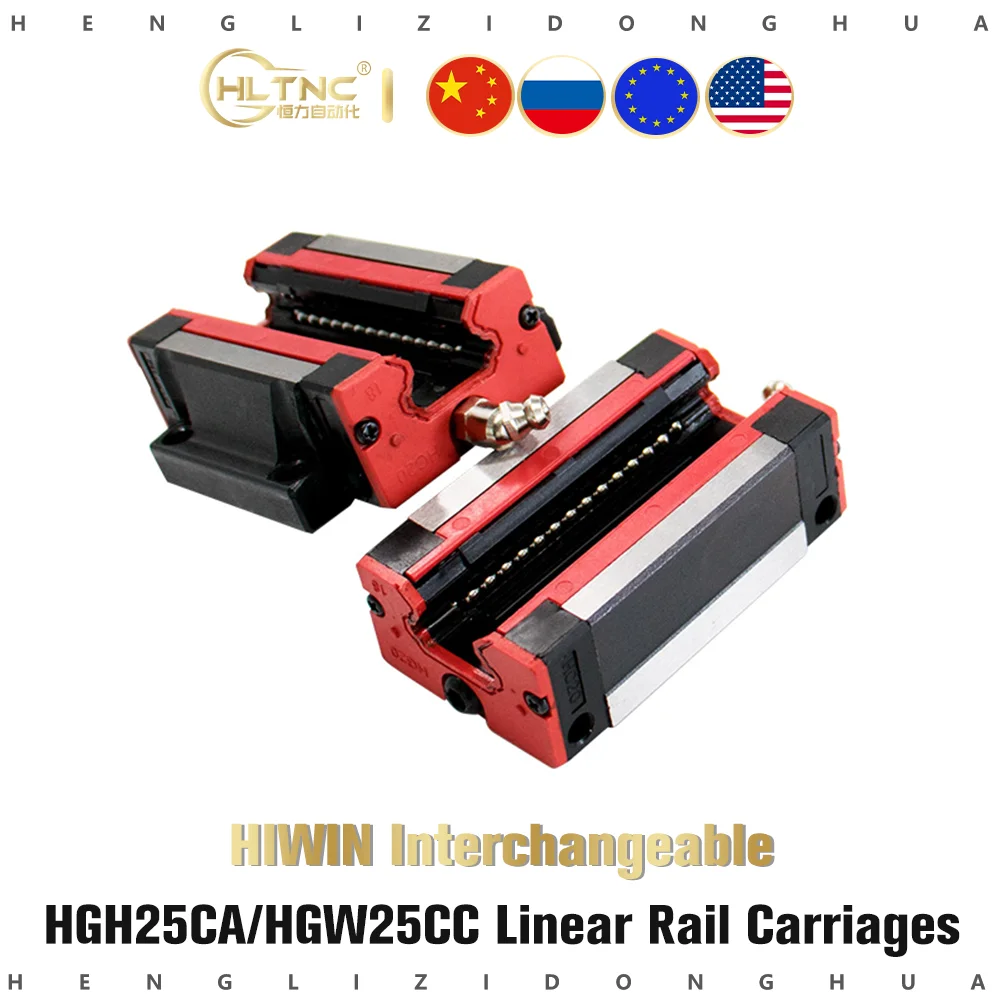 1 шт. HGH25CA HGW25CC каретки/Скользящие блоки для HGR25 линейные направляющие рельсы