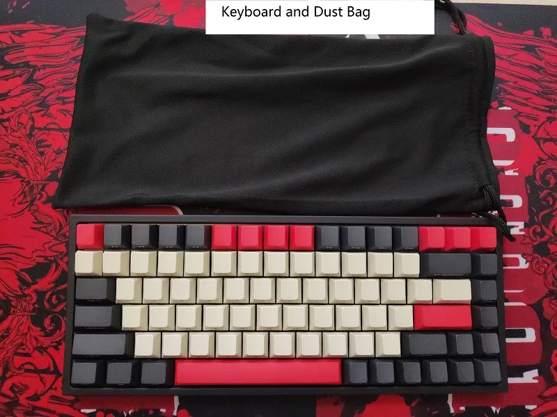 Keyboard4 and Bag RGB Keycool 84 механическая клавиатура игровая клавиатура с переключателем gateron подсветка мини компактный keycool84 - Цвет: Keyboard4 and Bag