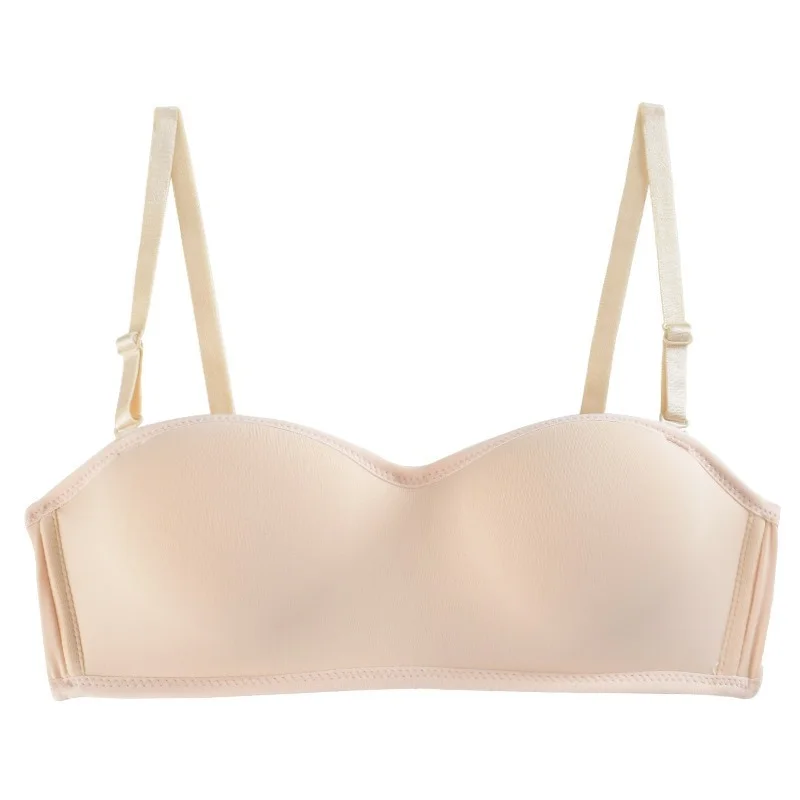 

Invisible 1/2 Cup Bras For Women Bralette Female Brassiere Strapless Bra Push Up Sexy Lingerie Seamless Underwear