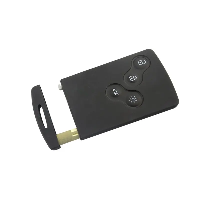 4 Button Car High Quality 43hz PCF7952 Chip Remote Key Smart Card For Renault Koleos Clio Megane Scenic Lagun | Автомобили и