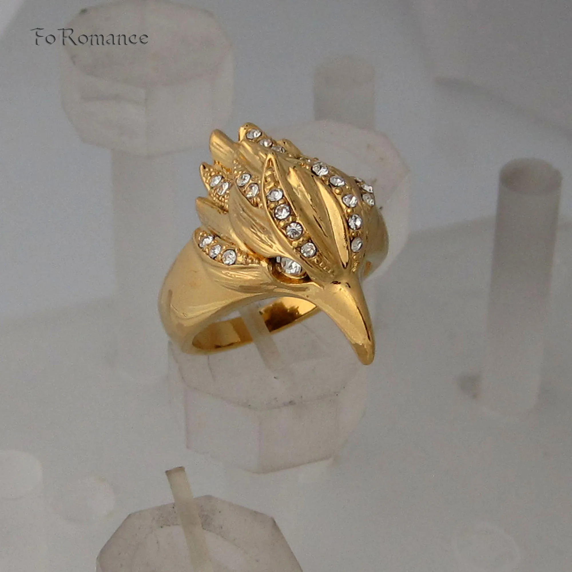 FoRomance/позолоченное желтое животное птица орла ястреб отличное качество