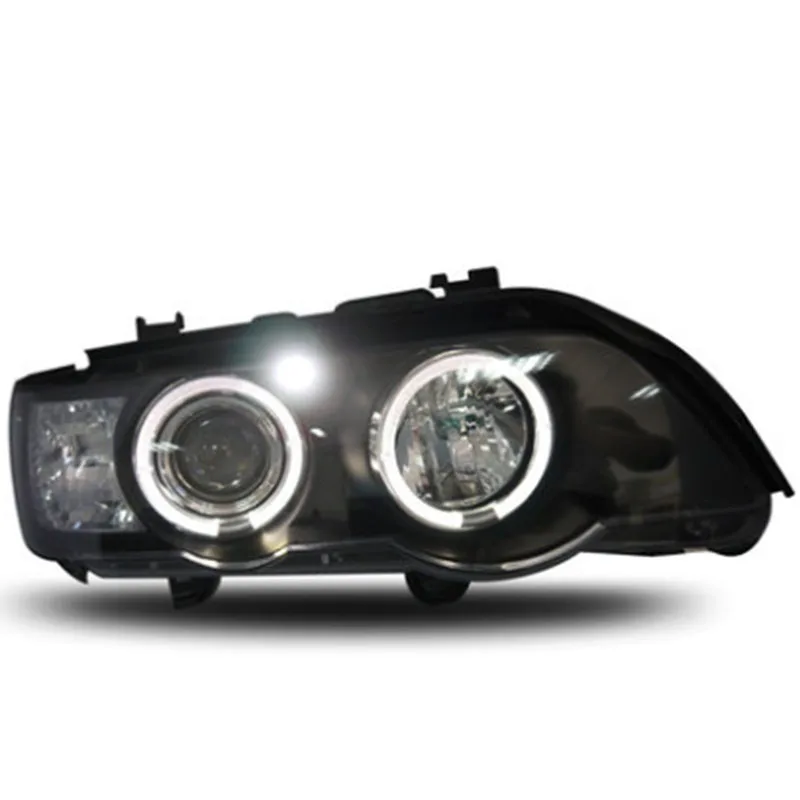 Модифицированные светодиодные фары с апертурой ангельские глазки в сборе для BMW