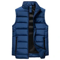 2021 mens winter vest jacket zipper vest brand men