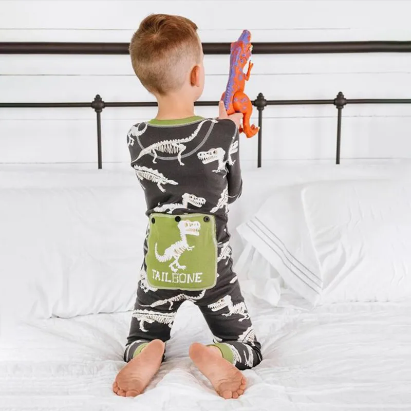 new born baby clothes boy romper winter costume bebe Dinosaur Cartoon for 0-24 Month 2019 |