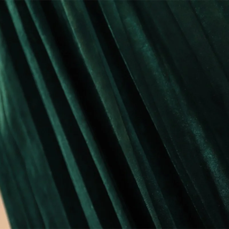 Для женщин Элегантные Бархатные вечерние Платье черного цвета с длинными