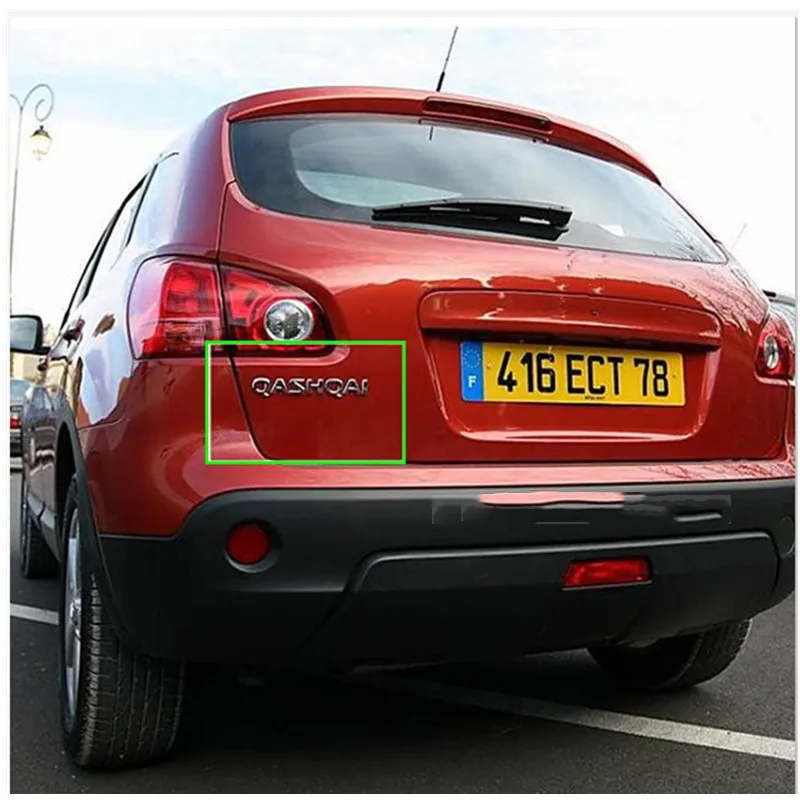 Автомобильный Стайлинг для Nissan Qashqai j10 j112007 2019 хром эмблемы буквы задние Стикеры