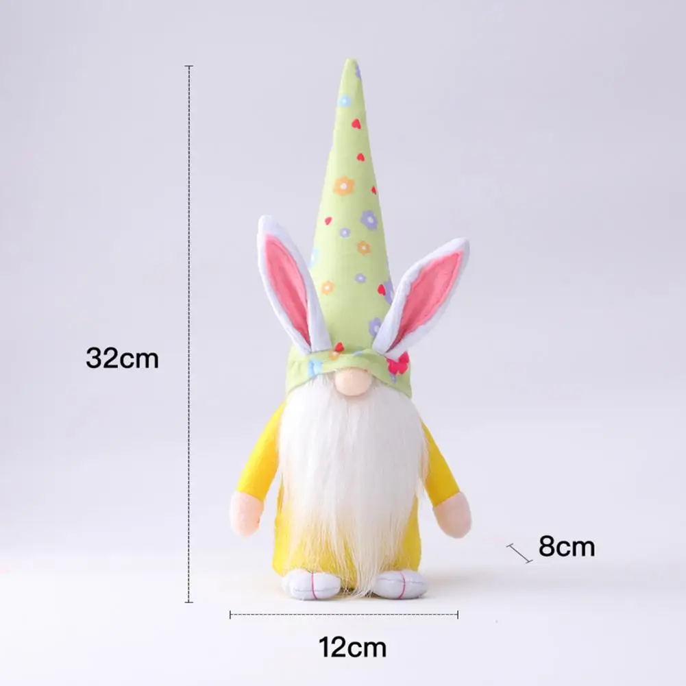 

Cute Long Hat Hug Egg Faceless Plush Dwarf Household Ornament for Festival