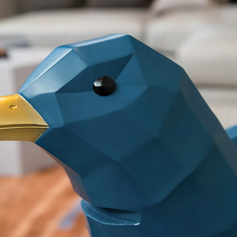 

Creative Resin Statue Penguin Art Ornaments Animal Simulation Crafts Sculpture Home Living Room Soft Decoration Accessories