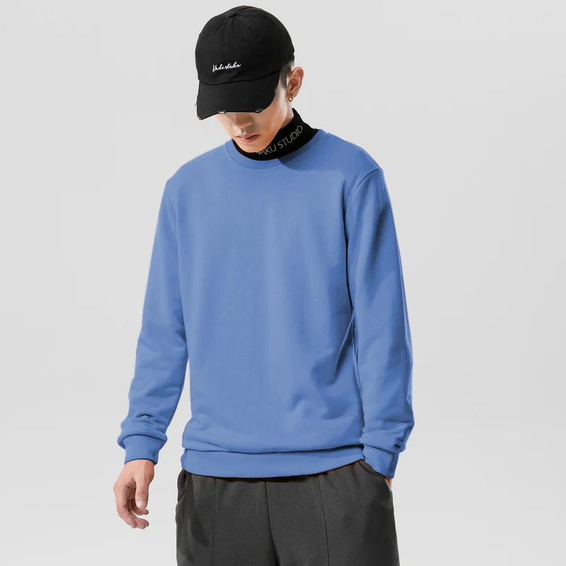 5XL толстовка мужская повседневная Осенняя Спортивная однотонная Удобная