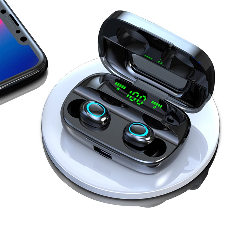 2020 новые беспроводные наушники Bluetooth 5 0 TWS гарнитура Hi Fi стерео мини для спорта