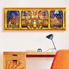 Алмазная живопись в виде древнего египетского фараона 5D сделай сам, полноразмерная вышивка, круглая вышивка, портрет, большие домашние украшения I21