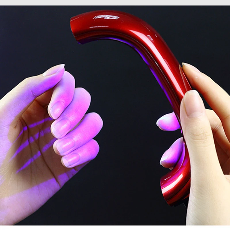 Портативная Радужная светодиодная УФ лампа для ногтей 9 Вт usb шнур легкая Сушилка электрическая сушильная