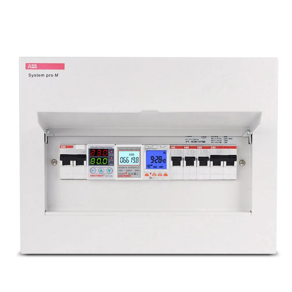 

Rail Timer Backlight Sub Control Large LCD Screen Display 85-265V 16 Times 1 Second 7 Days Programmable Rail Timer