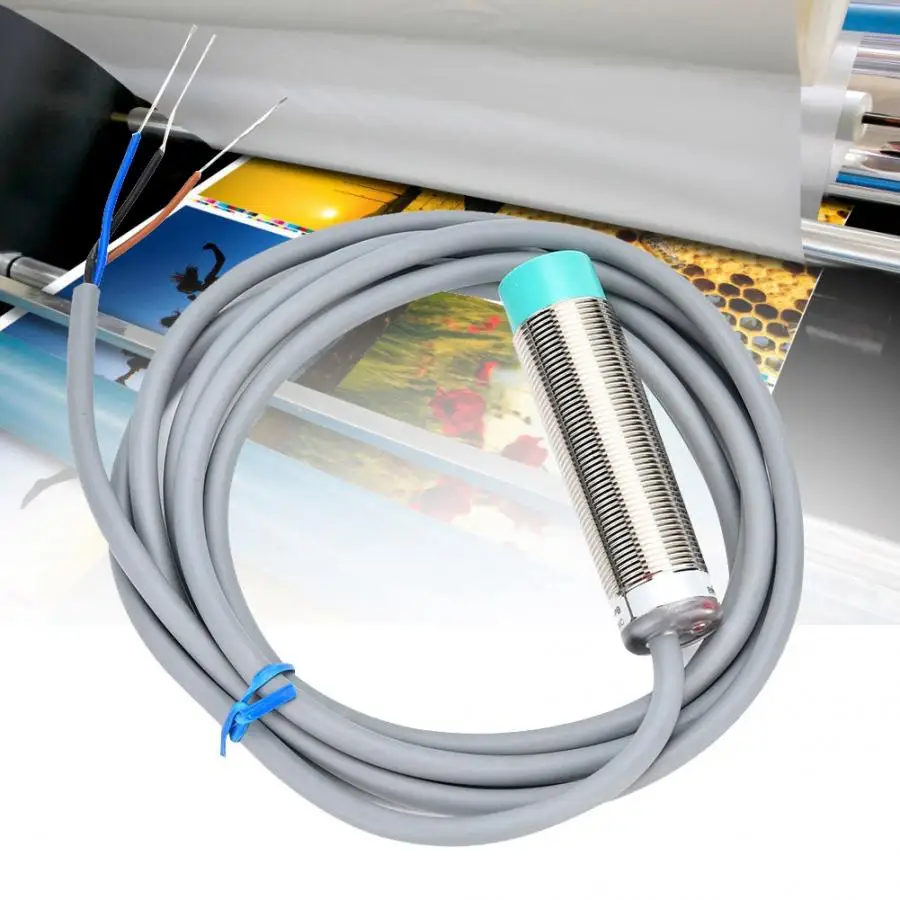 Индуктивный датчик приближения 10 30VDC/90 250VAC 200mA 3 провода 8 мм LW|Выключатели| |
