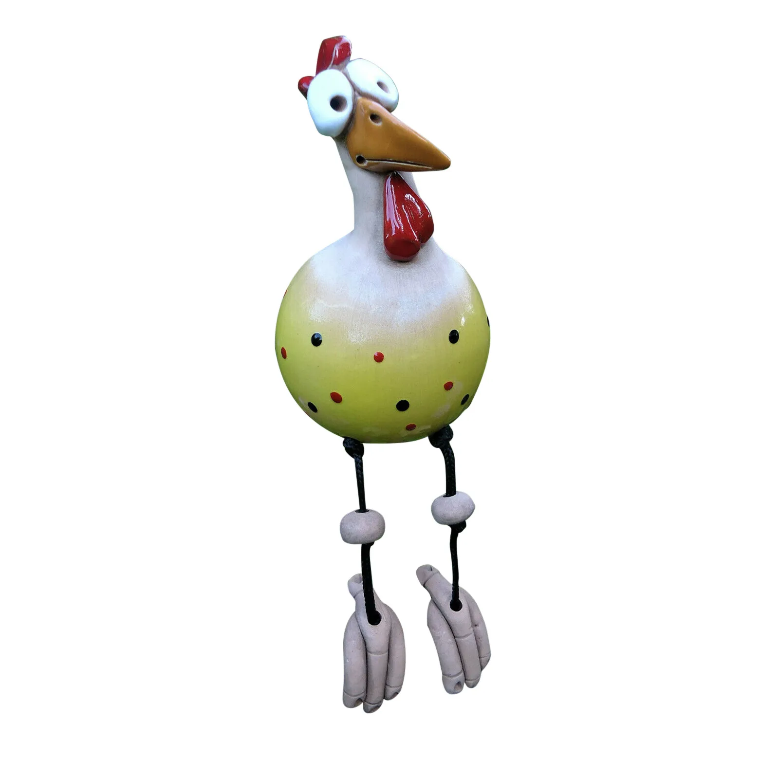 

Decor Chicken Garden Plug Hen Rooster Hens Bird Edge Seater Indoor Outdoor Art Garden Resin Decoration Cute Gifts 11 X 13 X 19cm