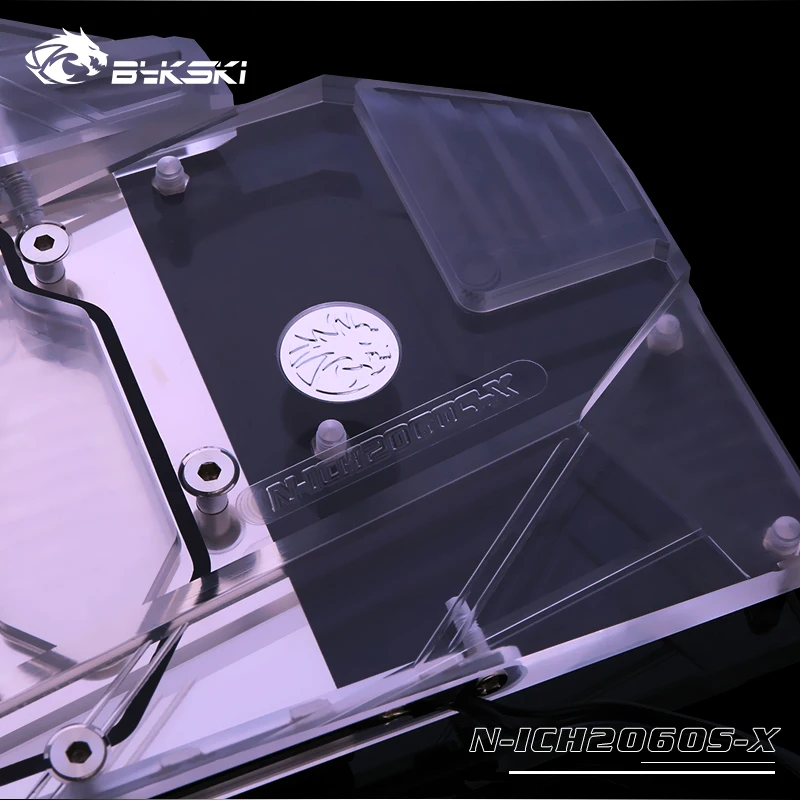 Bykski водоблок для Inno3D RTX2060/1660Ti ICHILL IceDragon Super Edition/медный радиаторный блок/3PIN 5V A-RGB/4PIN 12V RGB