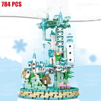 disney frozen ii building block set 5400 building blocks classic movie model childrens toys childrens gifts