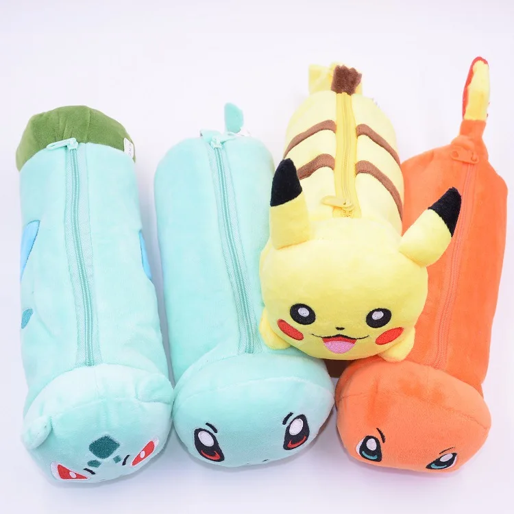 Аниме Покемон Пикачу Косплей чехол карандаш косметичка канцелярская коробка