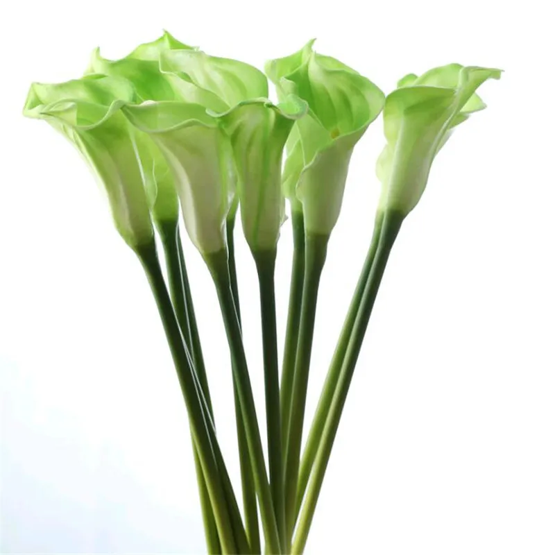 7 шт. Real touch Calla lily большой Размеры латекс каллы искусственная лилия цветы для