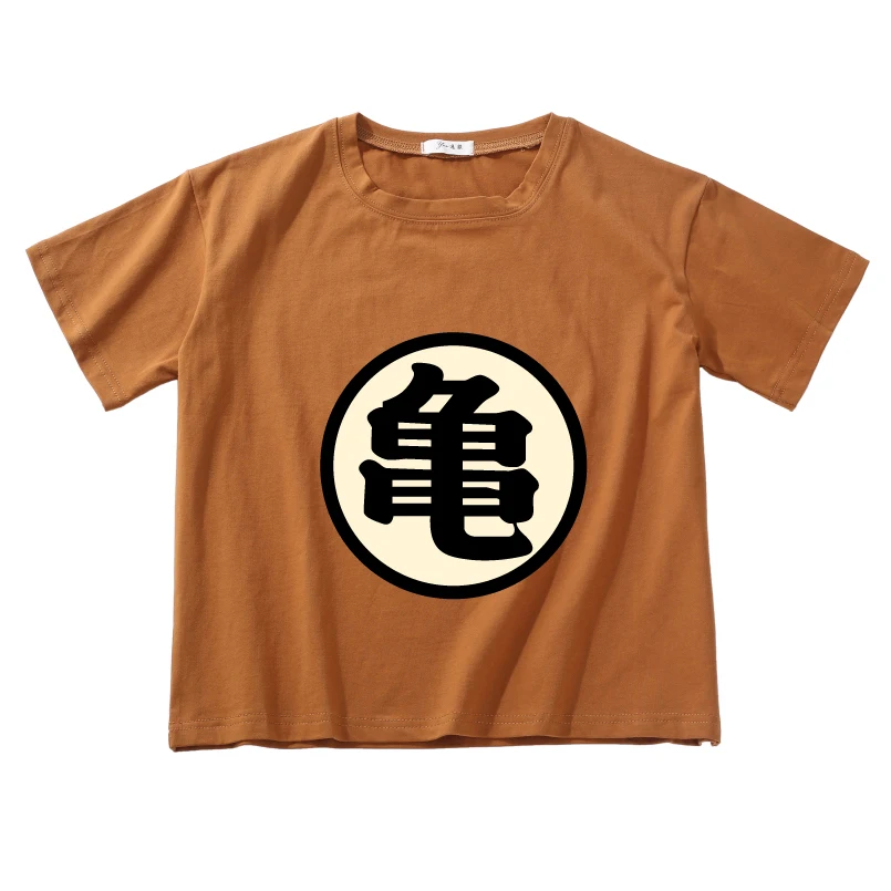 

Letter Printing Crop Tops Women Summer Tees Breathable Cotton High Quality Girls T-Shirt O-Neck Kids Short Sleeve Clothing