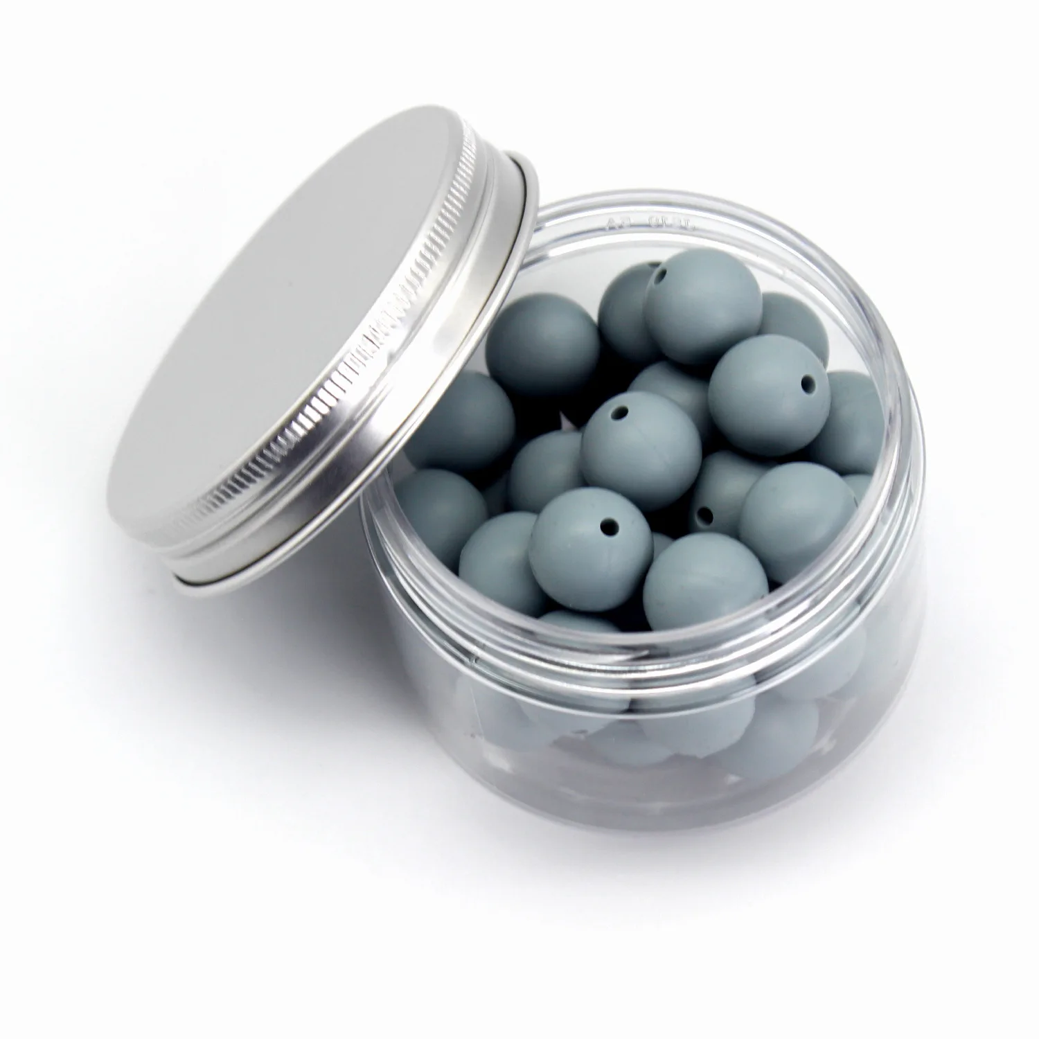 

10PCS Baby Teether Silicone Beads 15mm DIY Pacifier Chain Bracelet BPA Free Silicone Bead Baby Teething Necklace Accessories Toy