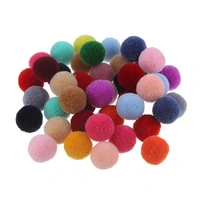 300pcs 8mm10mm color high elastic pompoms childrens handmade toys and clothing decoration materials