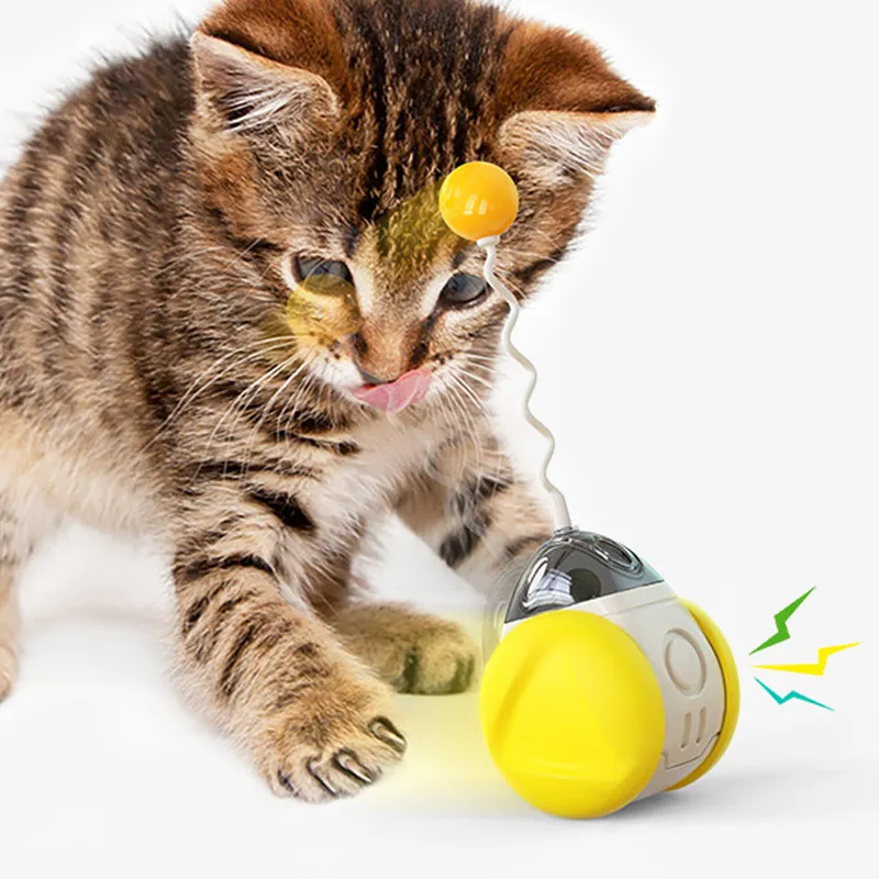 

Аксессуары для кошек, интеллектуальные принадлежности для домашних животных, электрическая игрушка-неваляшка для кошек, палка для игры для...