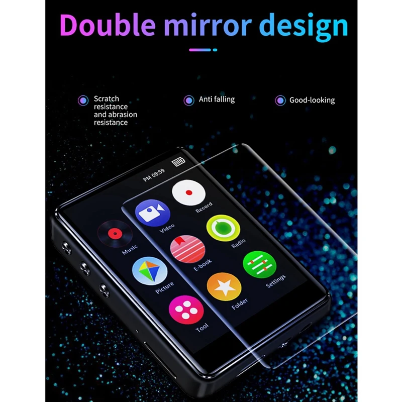 Mp3-плеер X62 Full Sn Bluetooth 5 0 Hi-Fi ультратонкий USB 2 8 Гб | Электроника