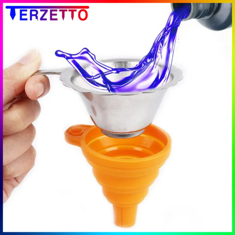 Metal UV Resin Filter Cup+Silicon SLA 3D Printer funnel 3d printer parts For LCD Accessories | Компьютеры и офис