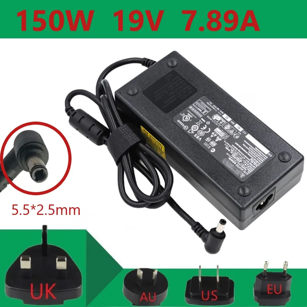 Подлинная 19V 7.89A 150W A15-150P1A ноутбук Зарядное устройство для CLEVO W650KK1 P651RA P955EP6 P950HP6