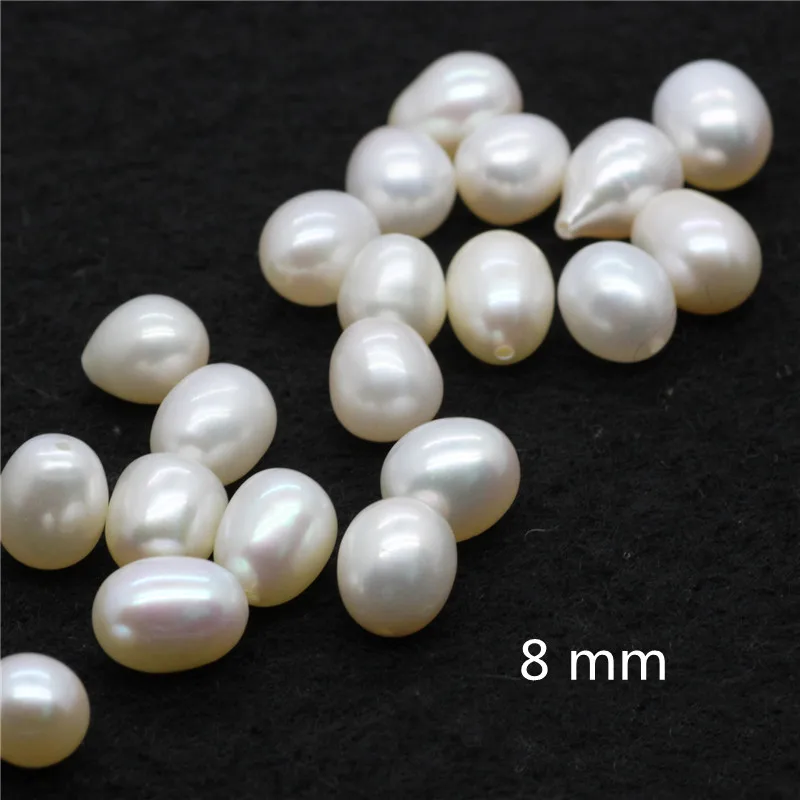 

Бусины из натурального жемчуга с отверстием, 5 шт.