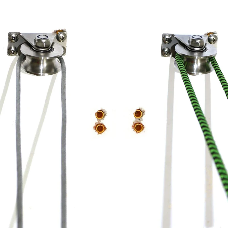 1 шт. в упаковке V-образный блок шкива из нержавеющей стали бесшумные подшипники