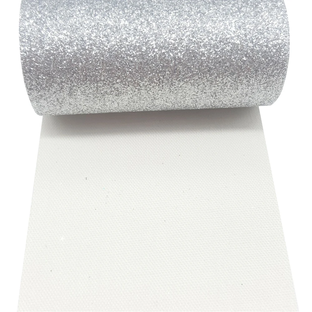 

QIBUMAY 22*30cm Glitter Fabric Multi Color Thin Glitter For Bows A4 Size Golden Faux Leather Sheets DIY Hair Bow Accessories