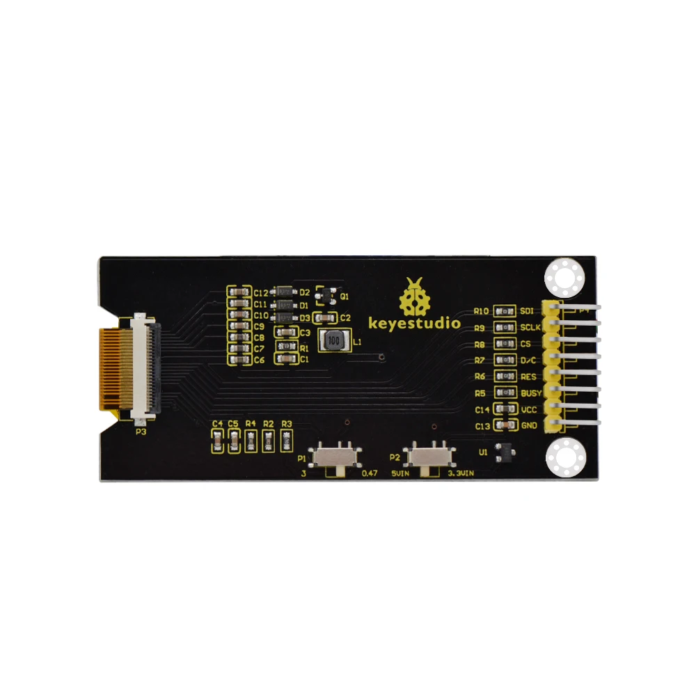 Keyestudio2.13 Inch 250*122 E-Ink Dispaly Screen LCD Module Black &ampWhite color for Arduino UNOR3 | Электронные компоненты и