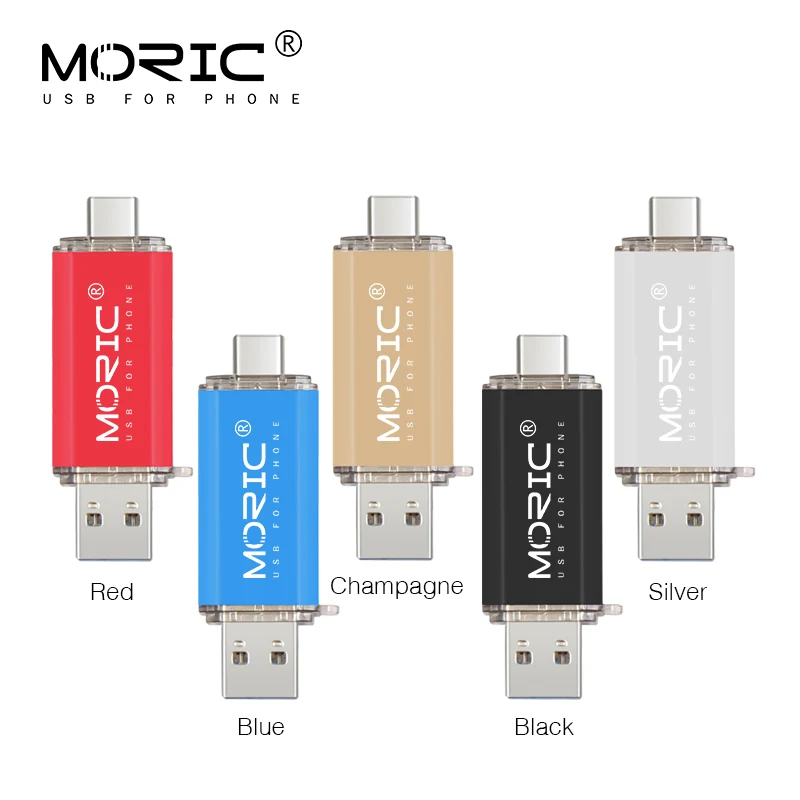 

Флеш-накопитель Moric USB 3,0, 128 ГБ, Micro Usb Type-C, 16 ГБ, 32 ГБ, 64 ГБ, для устройств Android