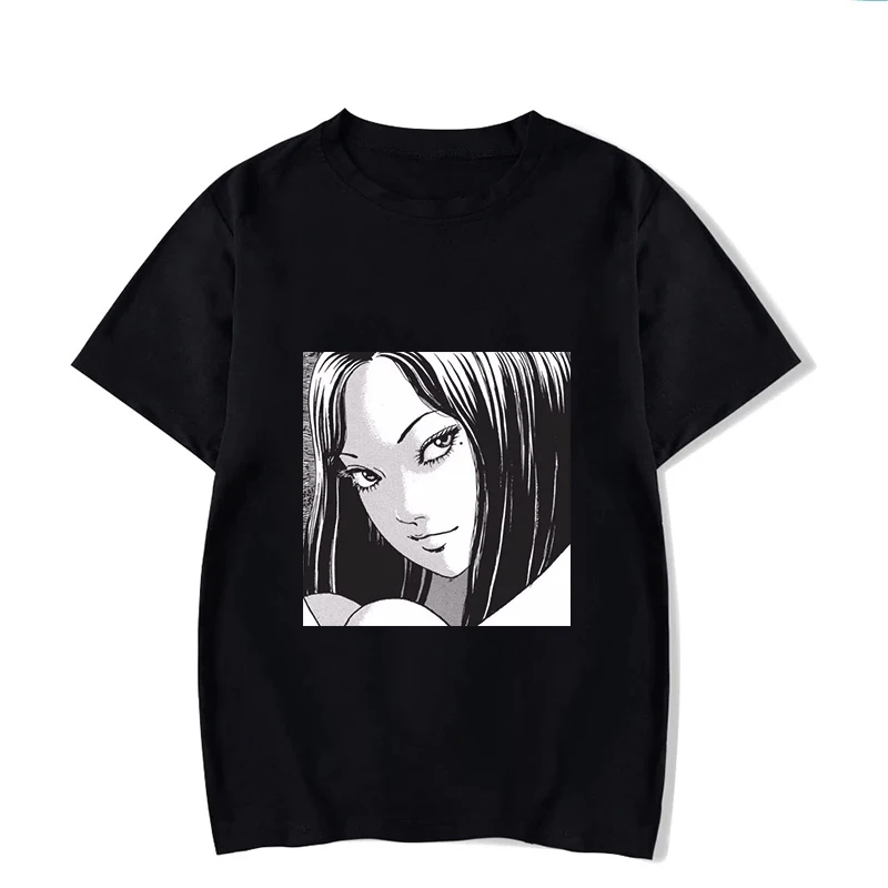 Футболка мужская удзумаки модная повседневная рубашка смешная хлопковая с