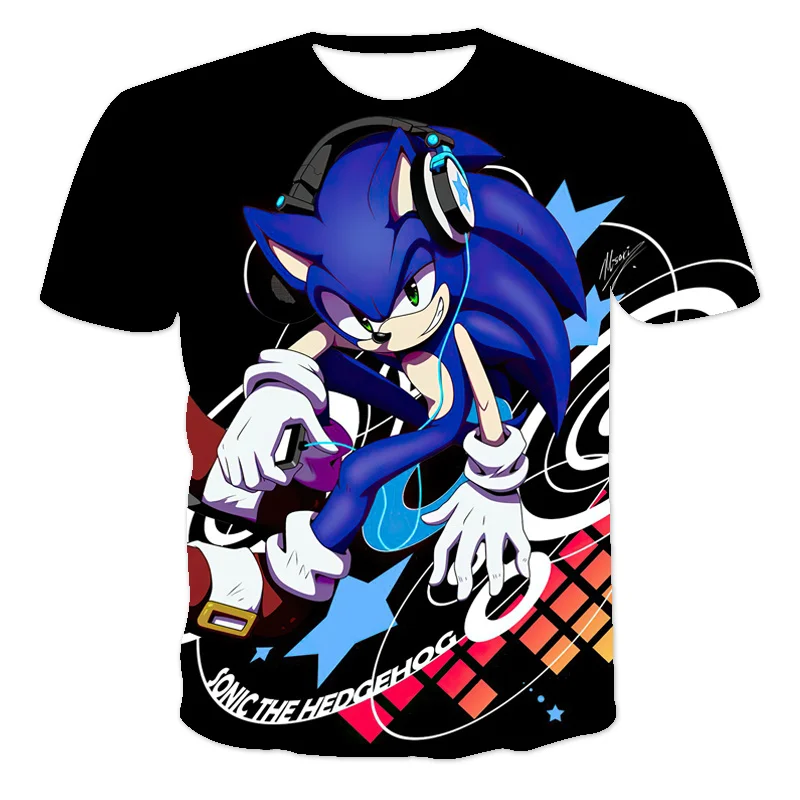 

2021 Summer 3D Men T Shirt Hot Sale Anime Cartoon Character Male/Girl Fashion Cool Trend Short Sleeve O-Neck T-Shirt