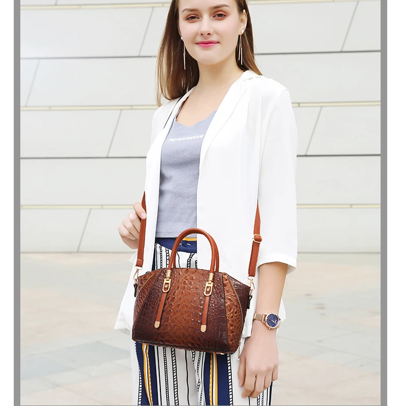 

Fashion Woman Handbag Luxury Bags Designer Crocodile Pattern Malas E Bolsas Feminimas Sac A Main Femme Shoulder Crossbody Tote