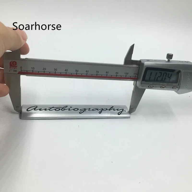 Soarhorse для Land Rover Range Спортивная автобиография суперзаряженная эмблема Matel задний