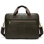 Мужские кожаные портфели, деловая сумка, повседневная сумка-мессенджер в стиле ретро
