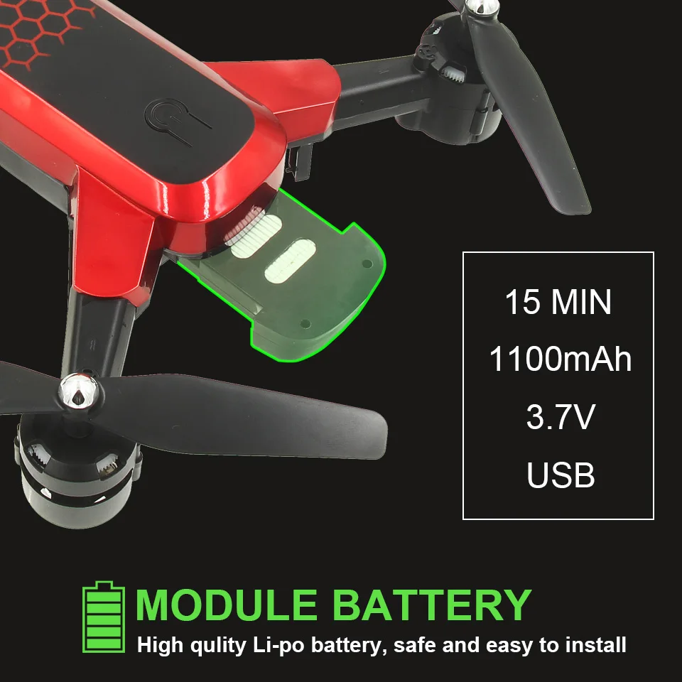 Lanbird 929 Радиоуправляемый Дрон с камерой HD 2.0mp 720P FPV игрушки дроны 2 4G