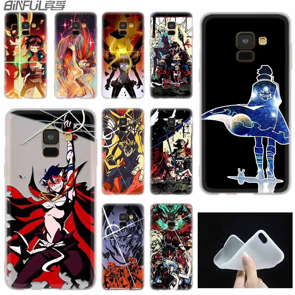 Tengen Toppa Gurren Lagann 2 чехол силиконовый для Samsung A50 A70 A80 A30 A40 A90 A6 A8 A9 A7 A5 A3 Plus 2018 2017 2016