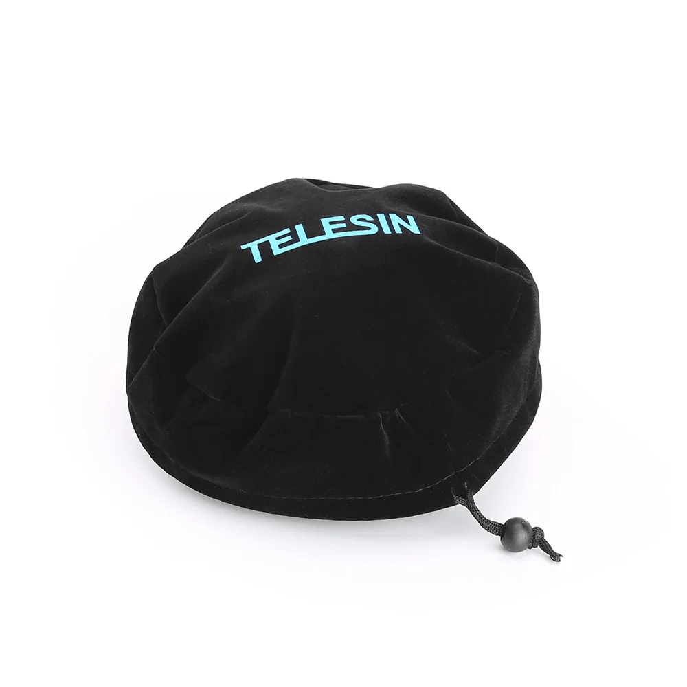 TELESIN 6 ''защитный купол порт мягкая защитная крышка сумка для GoPro Hero 3/3+ Hero 4 Hero 5 6 7 Xiaoyi 4K для DJI Osmo Action