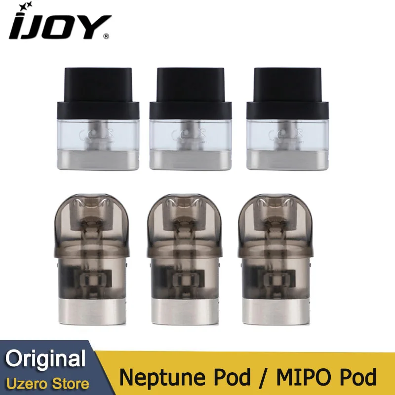 

3pcs/lot Original iJoy Neptune Pod 1.8ml / IJOY Mipo Pod 1.4ml