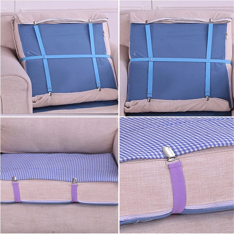 Регулируемый одежда шпильки треугольник кровать крепеж для простыни зажим чехол