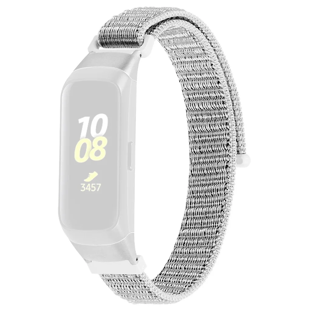 Замена нейлоновый спортивный бесшовный ремешок для наручных часов samsung Galaxy