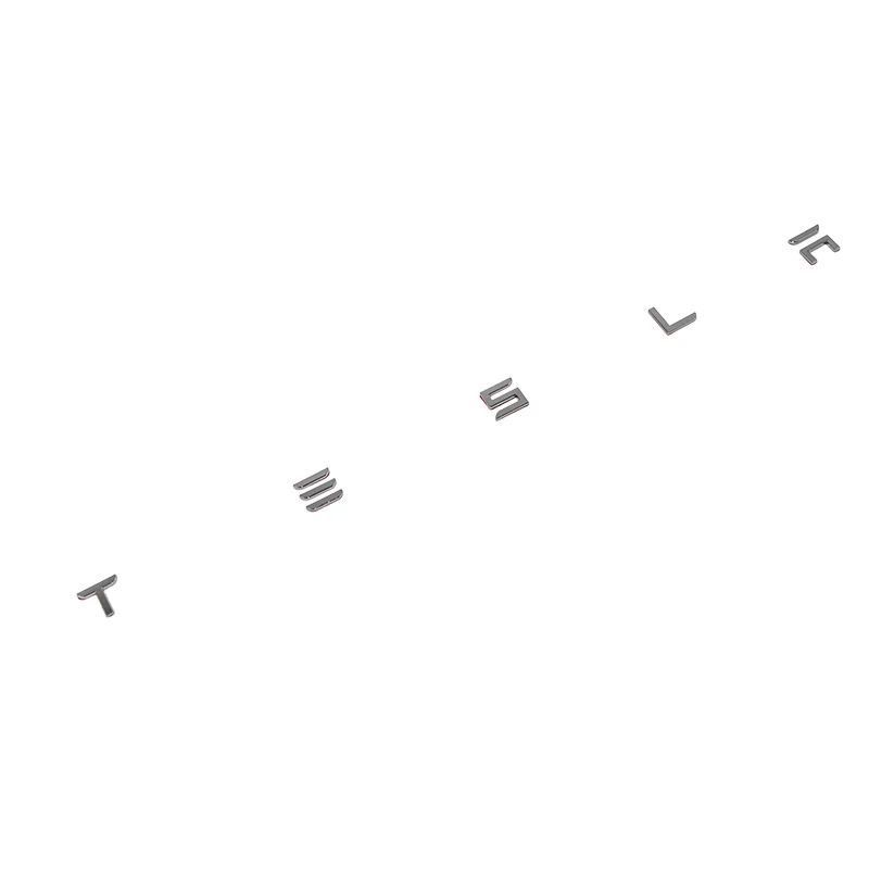 Наклейка с буквами для багажника Tesla логотип буквы хвост ярлык автомобильные