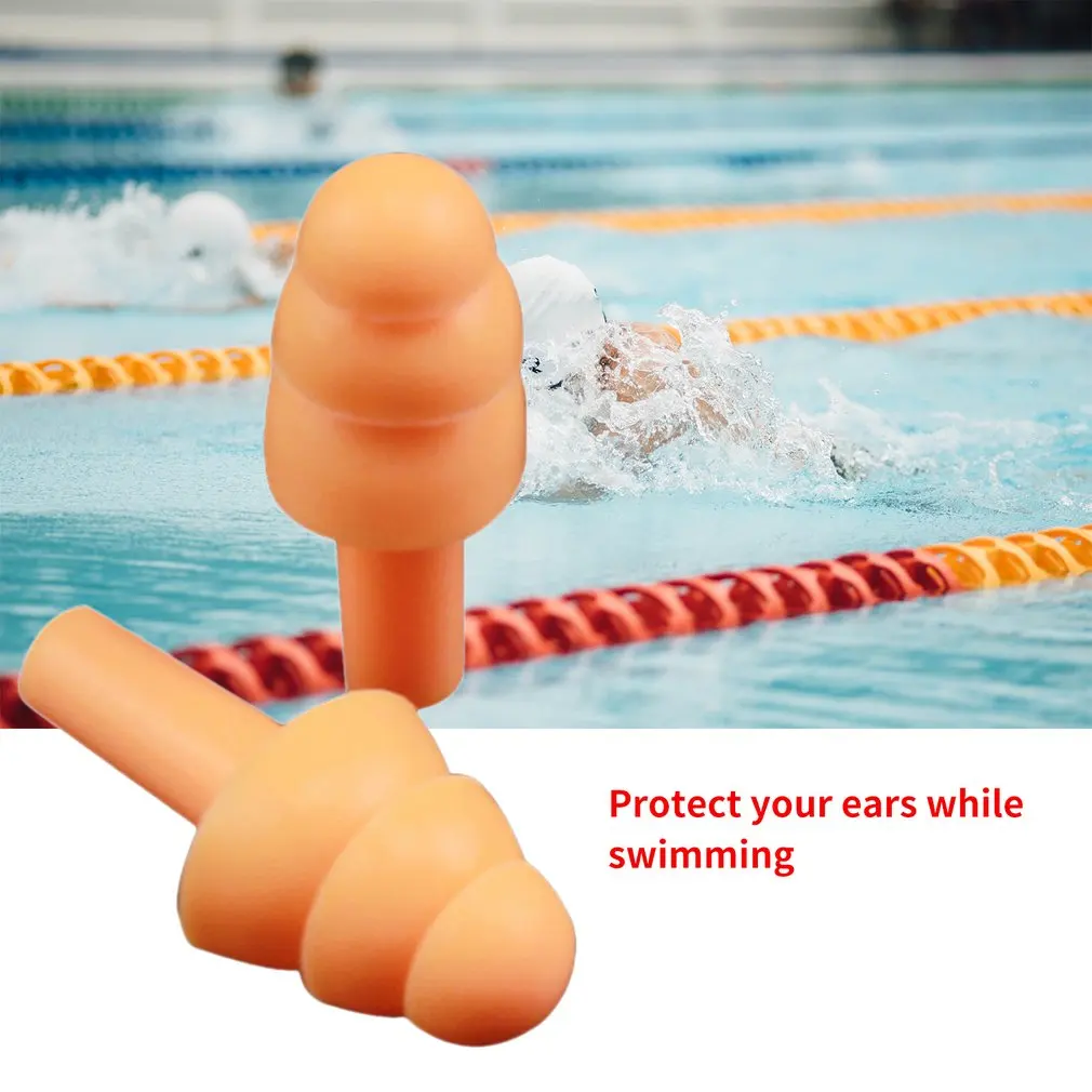

Soft Silicone Ear Plugs Sound insulation ear protection Earplugs anti-noise plugs foam soft Noise Reduction with Storage Box