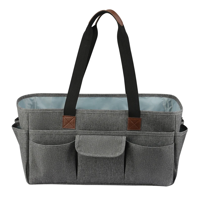 

Craft and Art Bag for Supplies with Pockets, Oxford Tote Bag for Artist, Kid, Teacher Organizer Storage